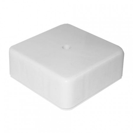 Коробка распределительная ОП 78х78х30мм IP41 крышка с винтов. креплением бел. Epplast 170210
