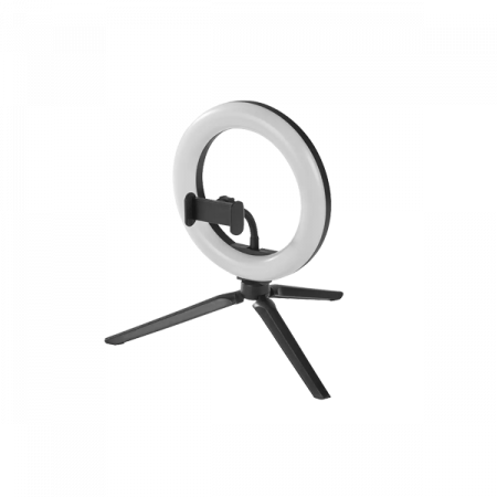 MOBILE CAMERA LIGHT RING DESKTOP (USB/клипса для моб/тренога)  - светильник для сэлфи LEDV
