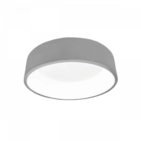 26W/3000-6500K (=150W) Накладной светодиодный светильник с управлением по Wi-Fi Серый - LEDVANCE SMART WIFI ORBIS CYLNR RD 450 TW GR