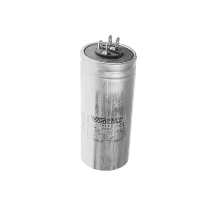 VS  60 мкФ ±5% 450V  d55x130  -40С/+100C  M12x12  (Алюм. корпус/DF 6,3mm/) - Конденсатор