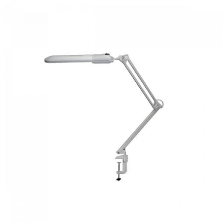 Дельта С16 ПДБ58-8-005 (LED, 8Вт 4000К, настол. метал.струбцина), серый
