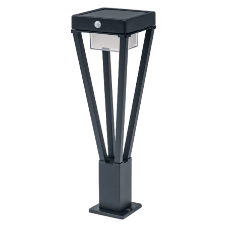 6W/3000K SOLAR+SENSOR h=500mm IP44 550Lm (ENDURA LED STYLE BOUQUET) Чёрный - Уличный садово-парковый светильник на солнечной батарее LEDVANCE