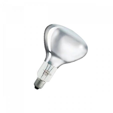 FL-IR R125 375W CLEAR E27 230V прозрачное стекло (инфракрасная лампа)