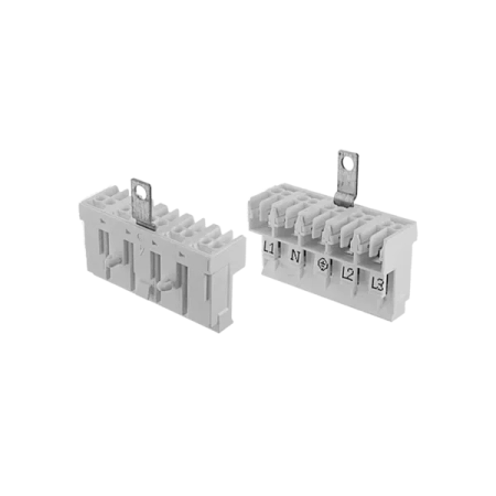41560  VS  колодка 5-полюсная с заземляющей планкой
