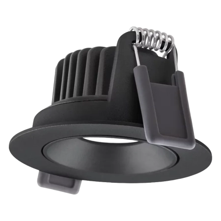 SPOT ADJ 8W/930  DIM (Отсечка) 36° IP20 680Lm d81(68)x43  DIP-перекл - чёрный LED светильник LEDV