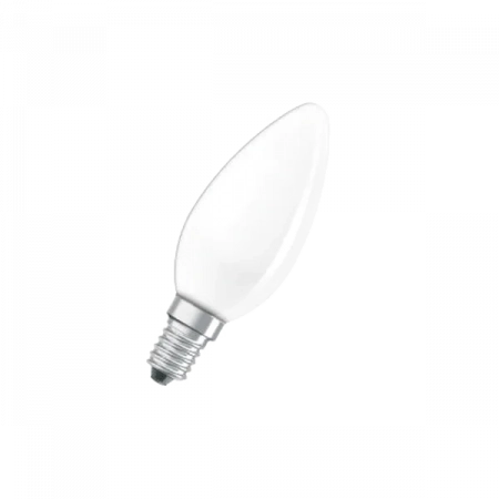 CLASSIC  B  FR 40W  230V E14 (d35x100) - лампа накаливания свеча матовая OSRAM