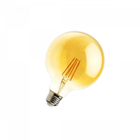 G125 10W/2200К E27  220V 1000Лм 125*173мм - Светодиодная филаментная винтажная лампа ГЛОБ FOTON LIGHTING FL-LED Vintage
