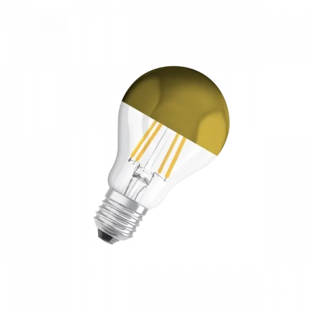 7W/2700K (=50W) E27 MIRROR LED Star FILAMENT (золотой купол) - Светодиодная филаментная лампа OSRAM