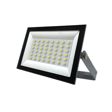 50W/ЗЕЛЁНЫЙ IP65 - Светодиодный цветной прожектор FL-LED Light-PAD Grey FOTON LIGHTING