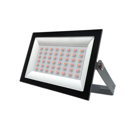 50W/КРАСНЫЙ IP65 - Светодиодный цветной прожектор FL-LED Light-PAD Grey FOTON LIGHTING