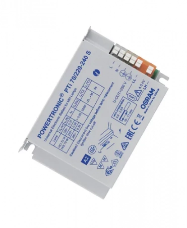 PTi   70/220-240 S 110x75x30мм - ЭПРА для МГЛ OSRAM