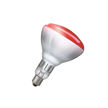 PHILIPS  R125  IR150RH  E27 230-250V d125x173 красная - инфракрасная лампа