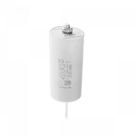 VS 40 мкФ ±10% 250V  d45xl88  -25С/+85С  M8x10 (Пласт. корпус/провода 250мм) - Конденсатор