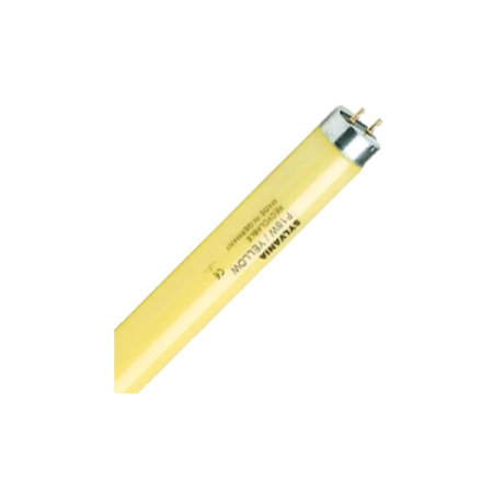 F 36W/YELLOW  G13 1550Lm  d26x1200mm (желтая) - цветная люминесцентная лампа T8 SYLVANIA