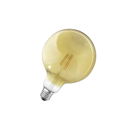 6W/2400K (=55W) E27 GLOBE125 Dimm 680Lm 15000h d124x168mm (золотистое стекло) - Светодиодная филаментная лампа с управлением по Wi-Fi LEDVANCE