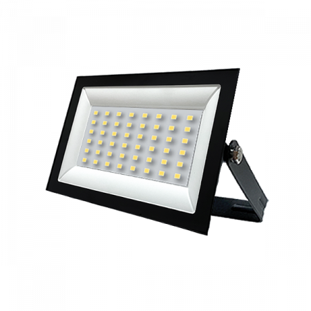 50W/4200K (Чёрный) IP65 4250Lm - Светодиодный прожектор Чёрный FL-LED Light-PAD Black FOTON LIGHTING