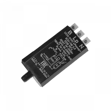 ИЗУ-1М  3,0   35/250 220V 50Гц 3конт послед  86х35х28мм (ДРИ 35-250W/ДНаТ 70-250W) - Ремар