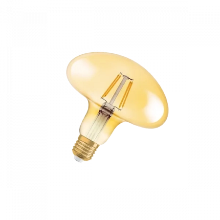4.5W/2400K (=40W) E27  MUSHROOM/FILAMENT/GOLD  120x122мм - Светодиодная филаментная лампа Гриб OSRAM Vintage 1906 LED