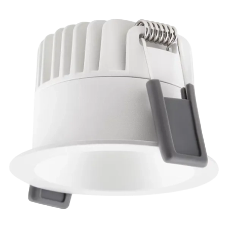 SPOT DK FIX P  8W/940  DIM (Отсечка) 36° IP44 720Lm d81(68)x54  DIP-перекл - белый LED свет-к LEDV