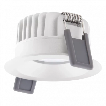 SPOT FIX 8W/927  DIM (Отсечка) 36° IP44 640Lm d81(68)x42  DIP-перекл - белый LED светильник LEDV