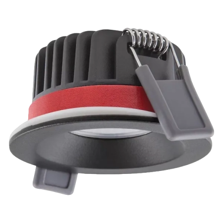 SPOT FP FIX P  8W/930  DIM (Отсечка) 36° IP65 680Lm d81(68)x42  DIP-перекл - чёрный LED свет-к LEDV