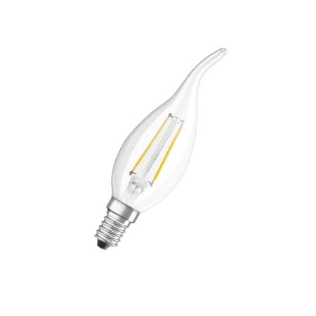 5W/2700K (=40W) E14 DIM LED Star FILAMENT - Светодиодная филаментная лампа Свеча на ветру OSRAM