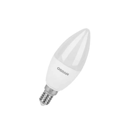 LV 7SW/6500K(=60W) E14 LED Value 220-240V FR 560lm 200° 25000h - Светодиодная лампа Свеча OSRAM