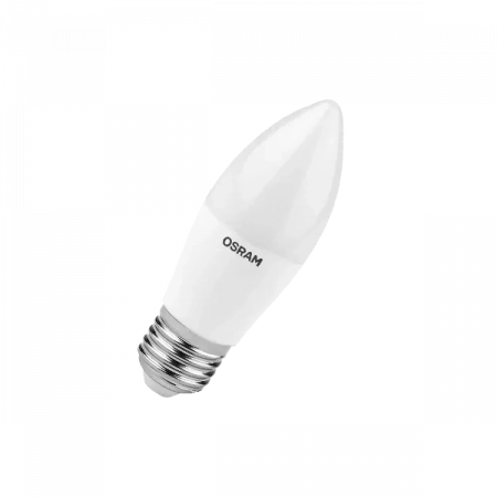 LV 7SW/4000K(=60W) E27 LED Value 220-240V FR 560lm 200° 25000h - Светодиодная лампа Свеча OSRAM