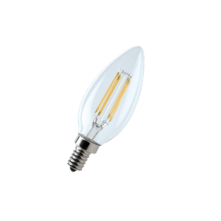 6W (=60W) E14 Dim 3000К Filament 220V 600Лм 35*98мм FOTON_LIGHTING - лампа свеча диммируемая