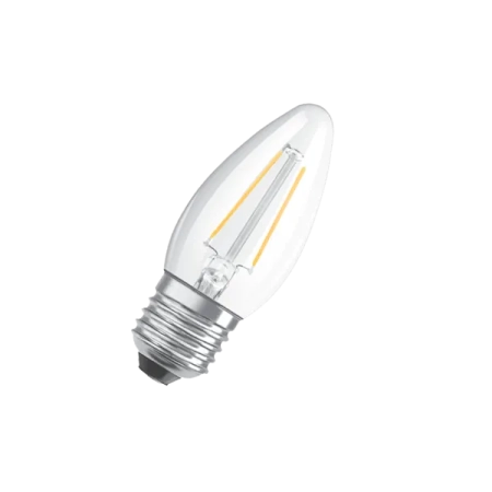 5W/4000K (=60W) E27 LED Star FILAMENT прозрачная - Светодиодная филаментная лампа Свеча OSRAM