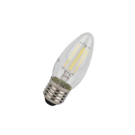 5W/2700K (=60W) E27 230V  LED STAR 5Y FILAMENT прозрачная - Светодиодная лампа Свеча OSRAM
