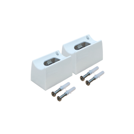 FL-Socket S14s*2 Plastic White FOTON_LIGHTING  -  2 патрона в комплекте LEDnear двухцокольная
