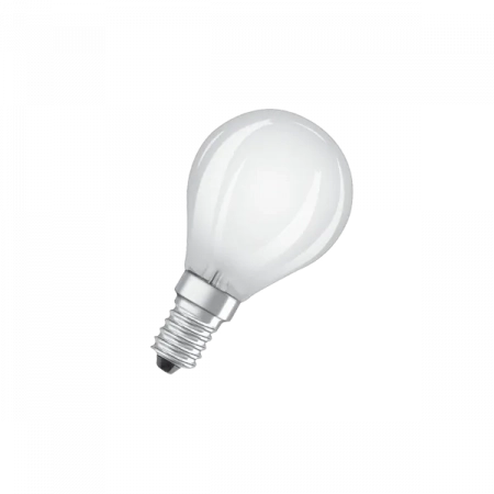 2.8W/2700K (=25W) E14 DIM PARATHOM FILAMENT матовая - Светодиодная филаментная лампа Шарик OSRAM