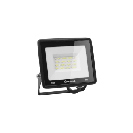 20W/4000K 230V IP65 2000Lm 110° 125x126x25mm RU - Светодиодный прожектор чёрный LEDVANCE FL ECO