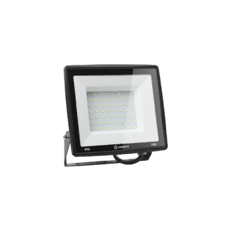 50W/4000K 230V IP65 5000Lm 110° 185x185x37mm RU - Светодиодный прожектор чёрный LEDVANCE FL ECO