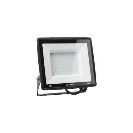 50W/6500K 230V IP65 5000Lm 110° 185x185x37mm RU - Светодиодный прожектор чёрный LEDVANCE FL ECO