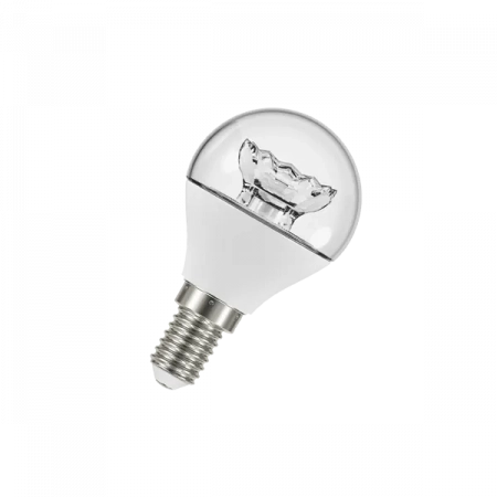 5.4W/3000K (=40W) E14 LED Star прозрачная - Светодиодная лампа Шарик OSRAM