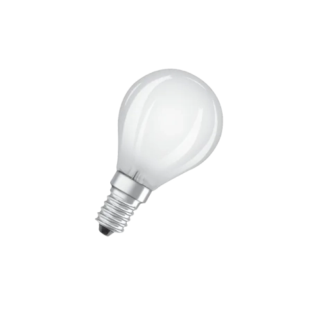 3.4W/940 (=40W) E14 DIM SUPERSTAR+ FILAMENT матовая - Светодиодная филаментная лампа Шарик OSRAM