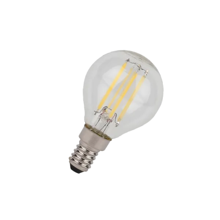 4W/6500K (=40W) E14 230V  LED STAR 5Y FILAMENT прозрачная - Светодиодная филаментная лампа Шарик OSRAM