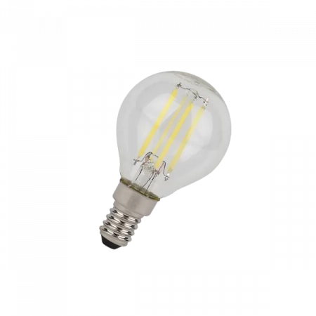 4W/4000K (=40W) E14 230V  LED STAR 5Y FILAMENT прозрачная - Светодиодная филаментная лампа Шарик OSRAM
