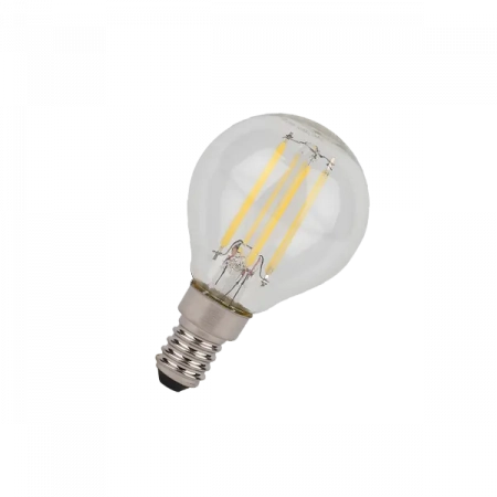 4W/2700K (=40W) E14 230V  LED STAR 5Y FILAMENT прозрачная - Светодиодная филаментная лампа Шарик OSRAM