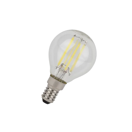 5W/6500K(=60W) E14 230V  LED STAR 5Y FILAMENT прозрачная - Светодиодная филаментная лампа Шарик OSRAM