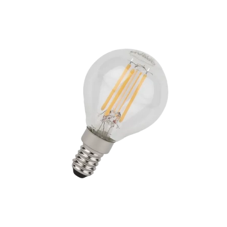 5W/4000K(=60W) E14 230V  LED STAR 5Y FILAMENT прозрачная - Светодиодная филаментная лампа Шарик OSRAM