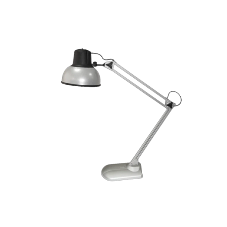 Бета К+ ННБ37-60-160 (220В, 60Вт, ЛОН/LED Е27, на подставке)  настол., без лампы, серебристый