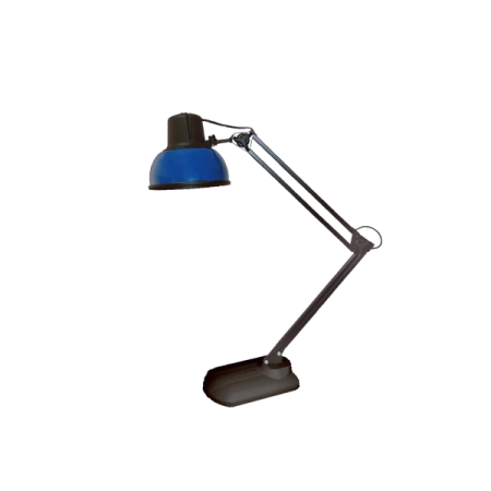 Бета К+ ННБ37-60-160 (220В, 60Вт, ЛОН/LED Е27, на подставке)  настол., без лампы, синий