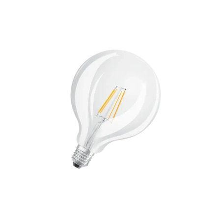 6.5W/2700K(=60W) E27 GLOBE 125 LED Star FILAMENT прозрачная - Светодиодная лампа Глоб OSRAM