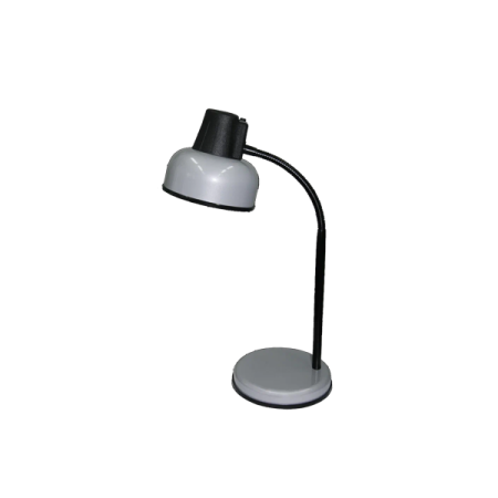 Бета Ш ННБ37-60-162 (220В, 60Вт, ЛОН/LED Е27, на подставке), гибкая стойка 450 мм, серебристый