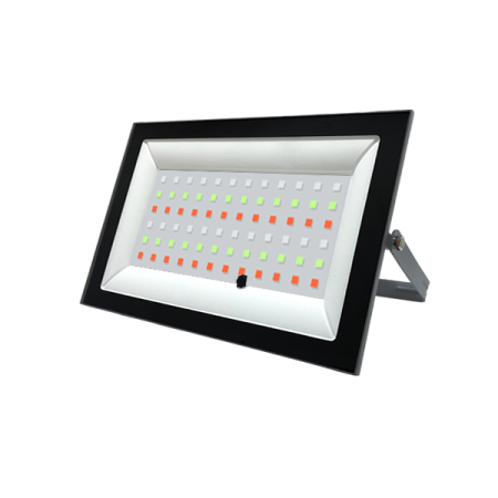 50W/RGB (=400W) IP65 С пультом - Светодиодный прожектор Серый FL-LED Light-PAD RGB Grey FOTON LIGHTING