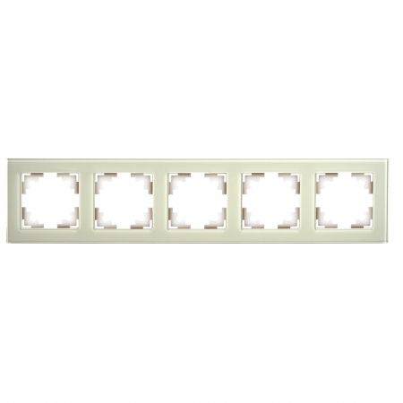 Рамка 5-местная Stekker Катрин GFR00-7005-07 49039